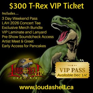 T-Rex V.I.P. Loud As Hell Weekend Pass
